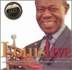 Front Cover Album Louis Armstrong - Louis Live
