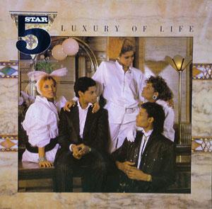 Album  Cover Five Star - Luxury Of Life on RCA Records from 1985