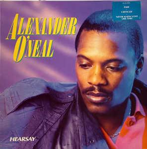 Front Cover Album Alexander O' Neal - Hearsay  | tabu records | 450936 | DE