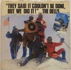 Front Cover Album The Dells - They Said It Couldn't Be Done, But We Did It