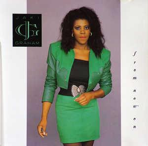 Album  Cover Jaki Graham - From Now On on EMI Records from 1989