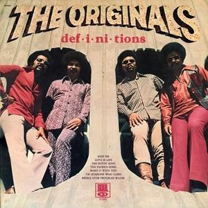 Album  Cover The Originals - Def-i-ni-tions on SOUL Records from 1972