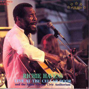 Front Cover Album Richie Havens - Live at the Cellar Door Front Cover Album Richie Havens - Live at the Cellar Door