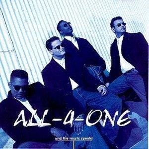 Front Cover Album All 4 One - And The Music Speaks Front Cover Album All 4 One - And The Music Speaks