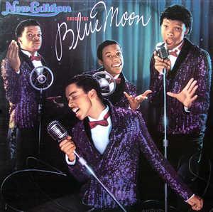 Album  Cover New Edition - Under The Blue Moon on MCA Records from 1986