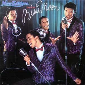 Front Cover Album New Edition - Under The Blue Moon Front Cover Album New Edition - Under The Blue Moon