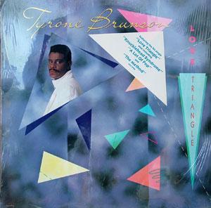 Album  Cover Tyrone Brunson - Love Triangle on MCA Records from 1987