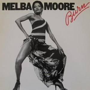 Album  Cover Melba Moore - Burn on EPIC Records from 1979