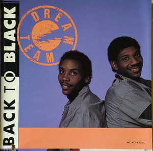 Album  Cover Back To Black - Dream Team on  Records from 1990