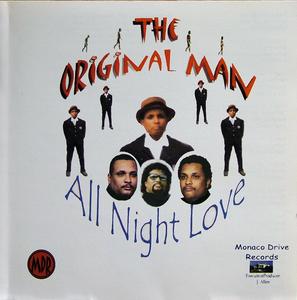Album  Cover The Original Man - All Night Love on MONACO DRIVE Records from 1999