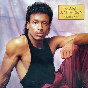 Album  Cover Mark Anthony - Jumpin' Off on TABU Records from 1988