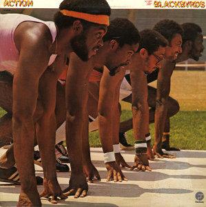 Album  Cover The Blackbyrds - Action on FANTASY Records from 1977