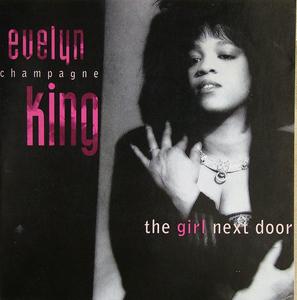 Album  Cover Evelyn 'champagne' King - The Girl Next Door on EMI Records from 1989