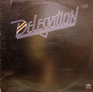 Album  Cover Delegation - Delegation (another Eau De Vie Release) on MERCURY Records from 1980