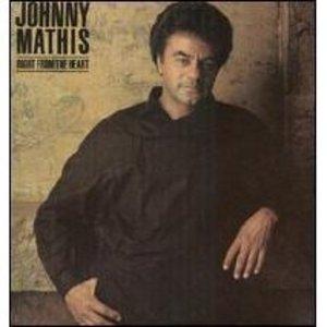 Album  Cover Johnny Mathis - Right From The Heart on COLUMBIA (CBS) Records from 1985