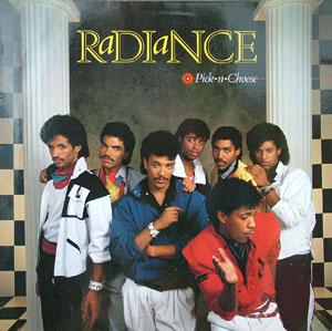 Album  Cover Radiance - Pick-n-choose on QWEST Records from 1985