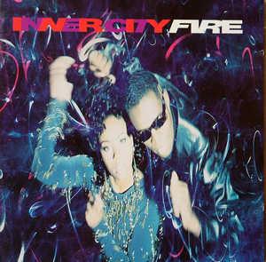 Album  Cover Inner City - Fire on ATLANTIC Records from 1990