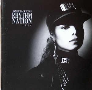 Album  Cover Janet Jackson - Rhythm Nation 1814 on A&M Records from 1989