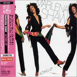 Front Cover Album Marlena Shaw - Acting Up
