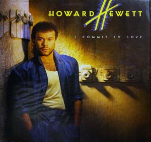 Album  Cover Howard Hewett - I Commit To Love on ELEKTRA Records from 1986