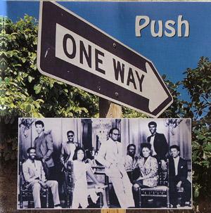 Front Cover Album One Way - Push Front Cover Album One Way - Push