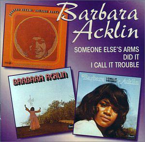 Album  Cover Barbara Acklin - I Call It Trouble on BRUNSWICK Records from 1973