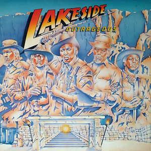 Album  Cover Lakeside - Outrageous on SOLAR Records from 1984