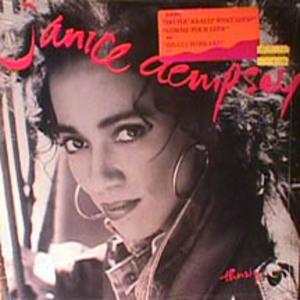 Album  Cover Janice Dempsey - Thirsty on EPIC Records from 1990