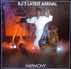 Album  Cover R.j.'s Latest Arrival - Harmony on GOLDEN BOY Records from 1984