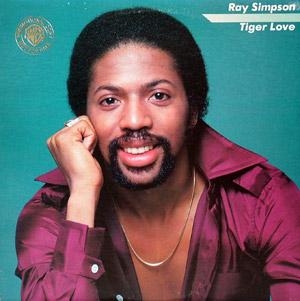 Front Cover Album Ray Simpson - Tiger Love