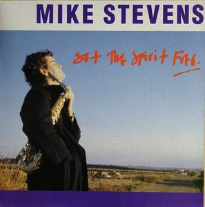 Album  Cover Mike Stevens - Set The Spirit Free on NOVUS Records from 1990