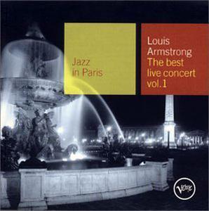 Front Cover Album Louis Armstrong - Best Live Concert, Vol. 1
