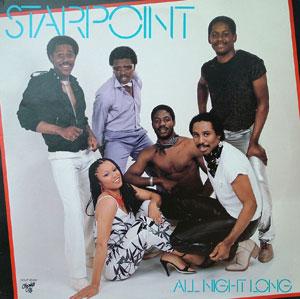 Album  Cover Starpoint - All Night Long on CHOCOLATE CITY Records from 1982