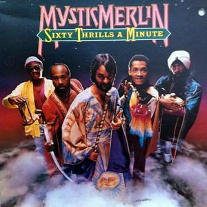 Front Cover Album Mystic Merlin - Sixty Thrills A Minute Front Cover Album Mystic Merlin - Sixty Thrills A Minute