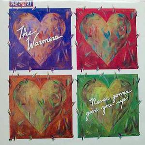 Front Cover Album The Warmers - Never Gonna Give You Up