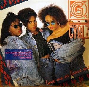 Album  Cover The Gyrlz - Love Me Or Leave Me on CAPITOL Records from 1988