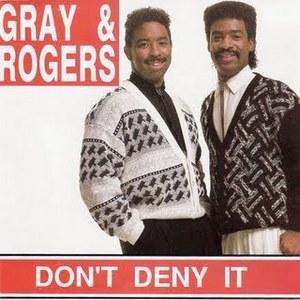 Album  Cover Gray And Rogers - Don't Deny It on VOSS Records from 1990