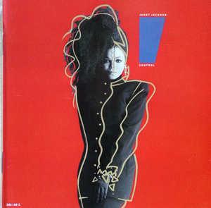 Album  Cover Janet Jackson - Control on A&M Records from 1986