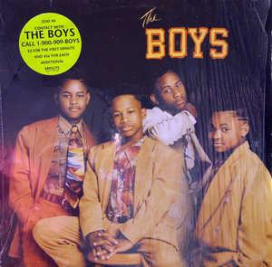 Album  Cover The Boys - The Boys on MOTOWN Records from 1990