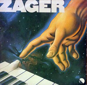 Album  Cover Michael Zager Band - Zager on EMI Records from 1980