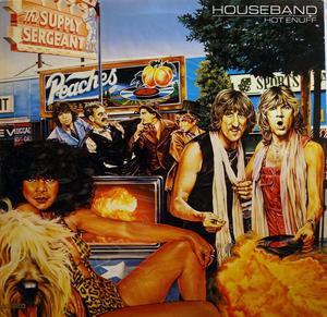 Front Cover Album Houseband - Hot Enuff Front Cover Album Houseband - Hot Enuff