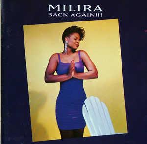 Album  Cover Milira - Back Again on MOTOWN Records from 1992