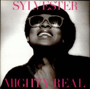 Album  Cover Sylvester - Mighty Real on HONEY Records from 1980