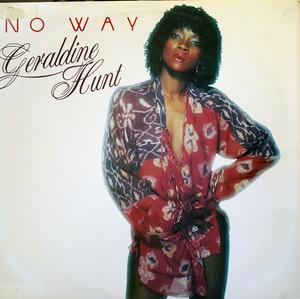 Album  Cover Geraldine Hunt - No Way on PRISM Records from 1980