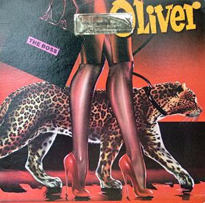 Album  Cover Oliver - The Boss on MCA Records from 1982