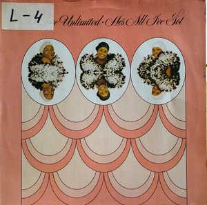 Album  Cover Love Unlimited - He's All I've Got on UNLIMITED GOLD Records from 1977