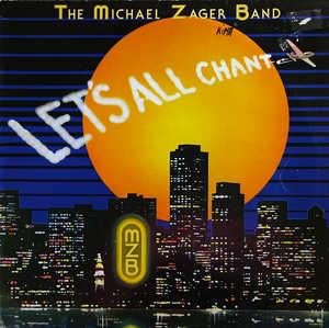 Album  Cover Michael Zager Band - Let's All Chant on PRIVATE STOCK Records from 1978