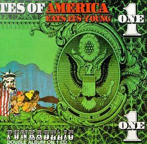 Front Cover Album Funkadelic - America Eats Its Young