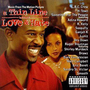 Album  Cover Various Artists - A Thin Line Between Love & Hate (soundtrack) on WARNER BROS. Records from 1995