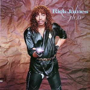 Album  Cover Rick James - Glow on GORDY Records from 1985